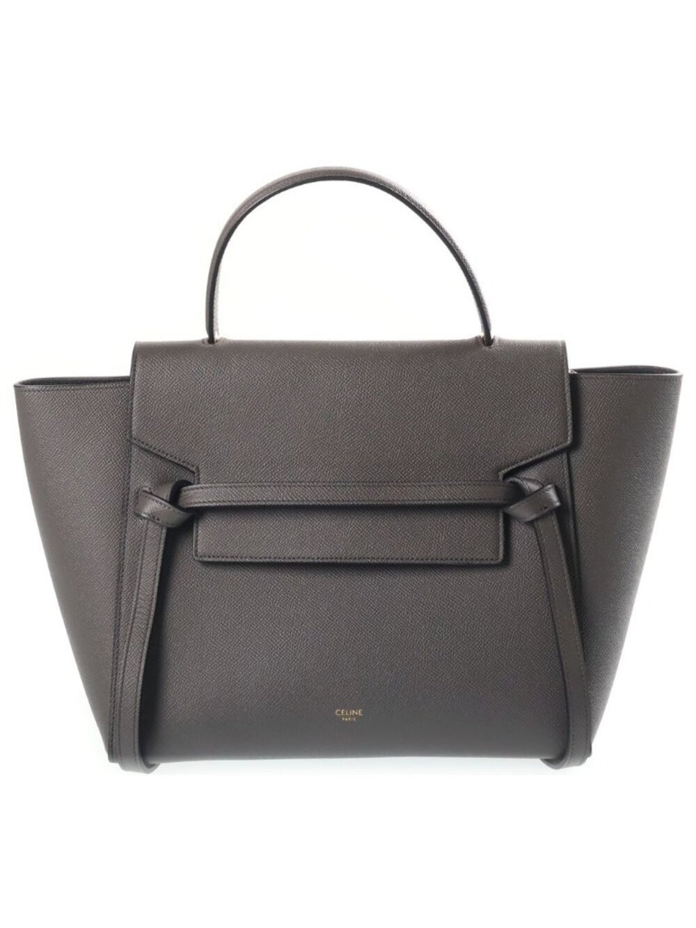 Celine Belt Bag Mini 2-Way Gold Gray